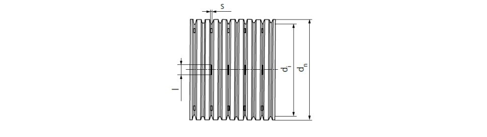 Drawing PVC drainage pipe