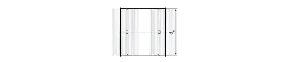 Drawing drainage coupling