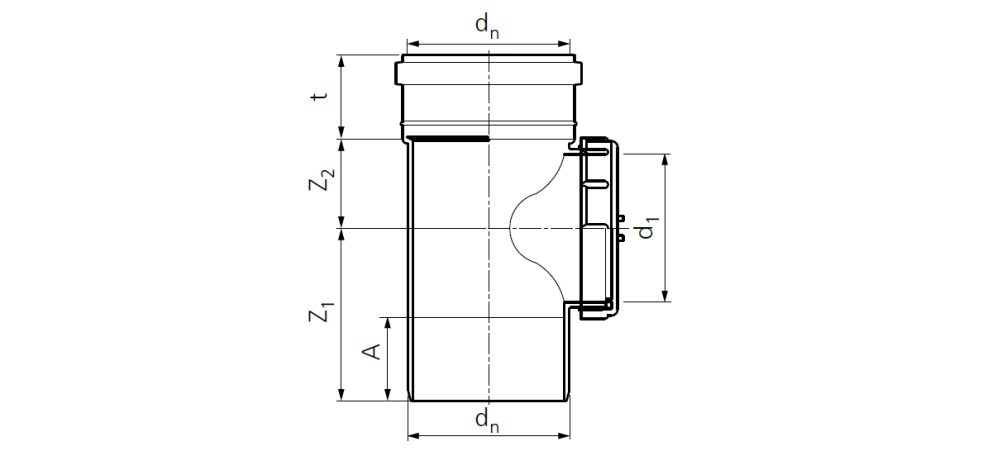 Drawing access pipe