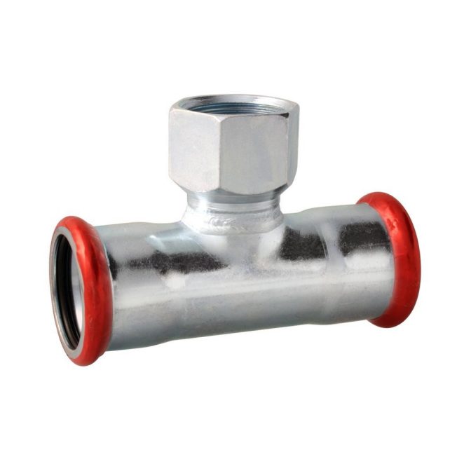 Steel branch female thread C-Press