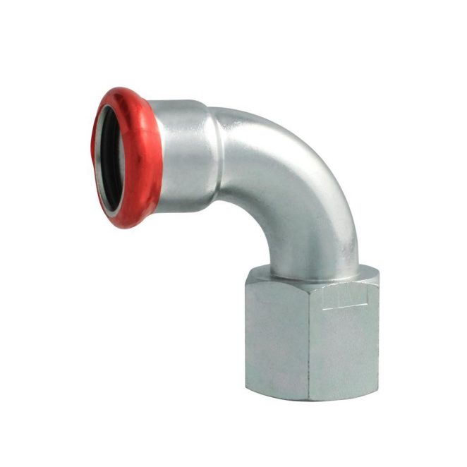 Steel bend female thread C-Press