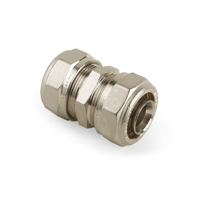 Brass compression coupler 