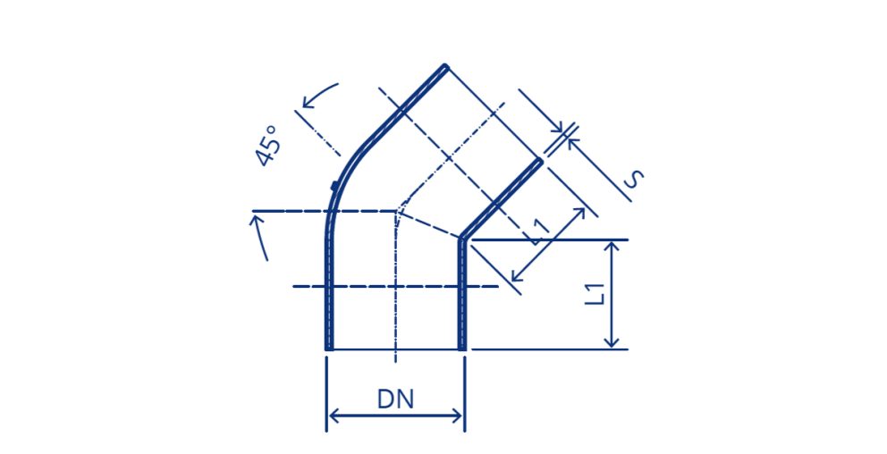 PEHD bend