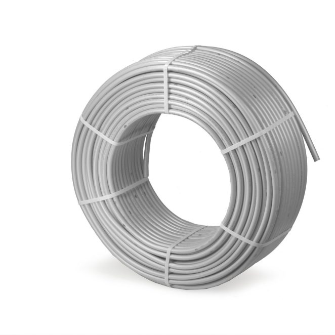 PERT H&C pipe silver UFH